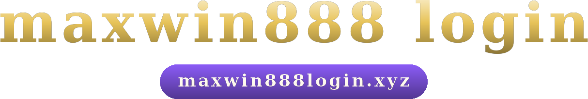 maxwin888 login logo
